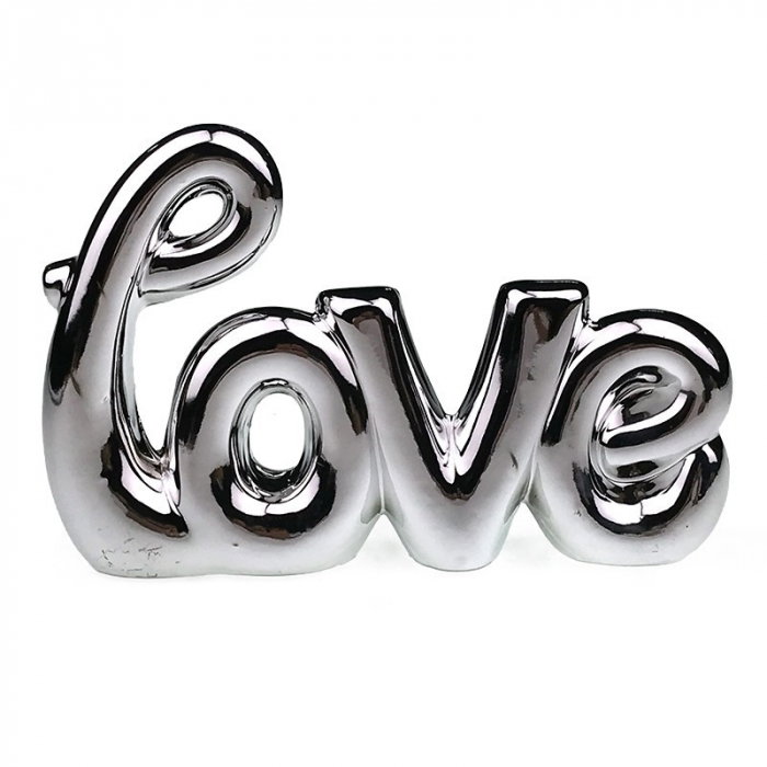 Decoratiune Ceramica Love, 17 x 25 cm [2]