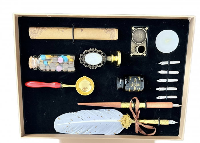 Deluxe Caligrafie Set Vintage Feather [2]