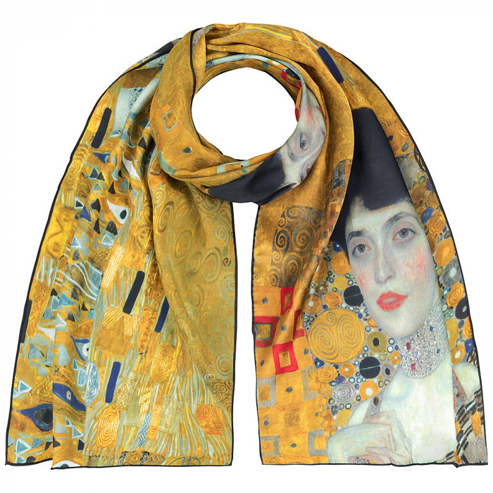 The Lady in Gold Esarfa Matase  - Gustav Klimt [5]