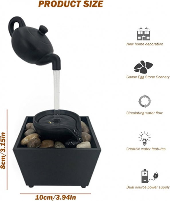 Fantana Decorativa Feng Shui - Floating Teapot [3]