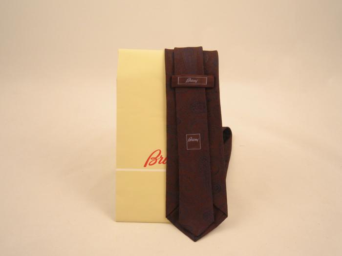 Cravata Brioni silk Paisley 100% Colectia vara 2010 -Made in Italy [1]