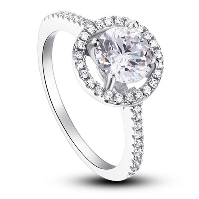 Inel Borealy Zirconiu Simulated Diamond One Marimea 7 [2]