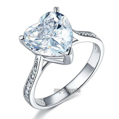 Inel Borealy Argint 925 Precious Crystal Heart, Masura 7 [1]
