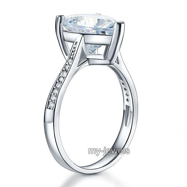 Inel Borealy Argint 925 Precious Crystal Heart, Masura 7 [2]