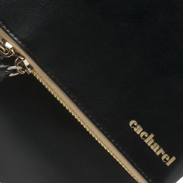 Geanta Cacharel Pompadour Noir & Bratara Tennis PinkGold Borealy - personalizabil [3]