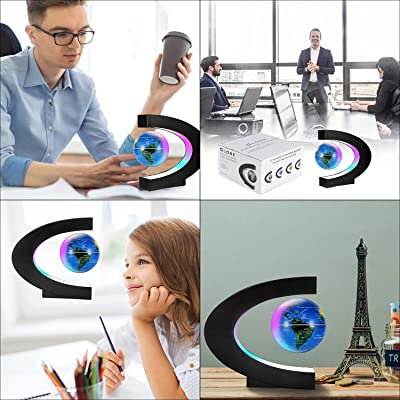 Glob Pământesc Levitaţie Magnetic cu leduri + Bonus 1: Cravata Grazie Filipetti + Bonus 2: Perpetuum Mobile [9]