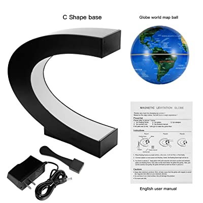 Glob Pământesc Levitaţie Magnetic cu leduri + Bonus 1: Cravata Grazie Filipetti + Bonus 2: Perpetuum Mobile [11]