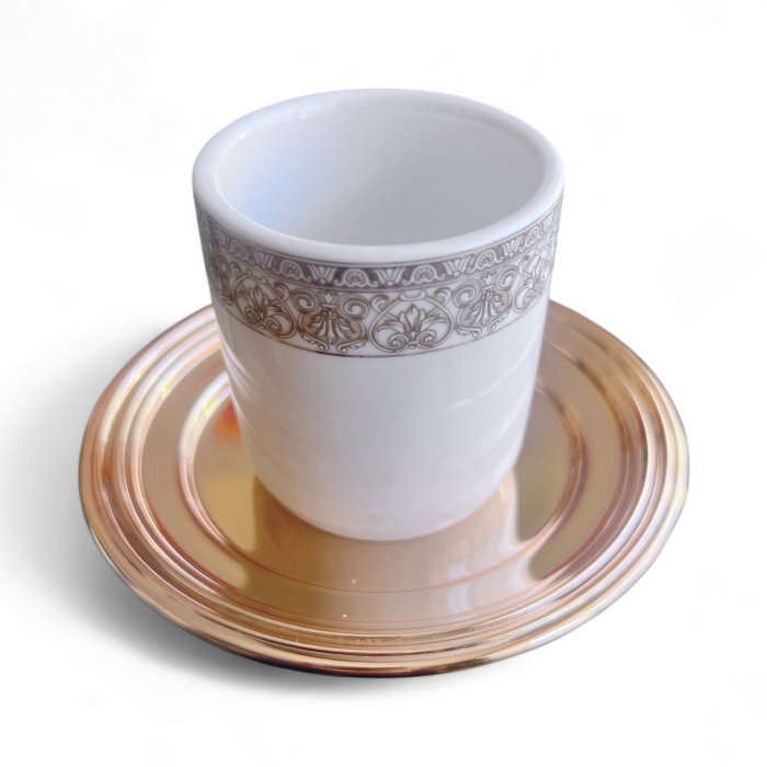 Gold Coffee Set for Two Chinelli - made in Italy [3]