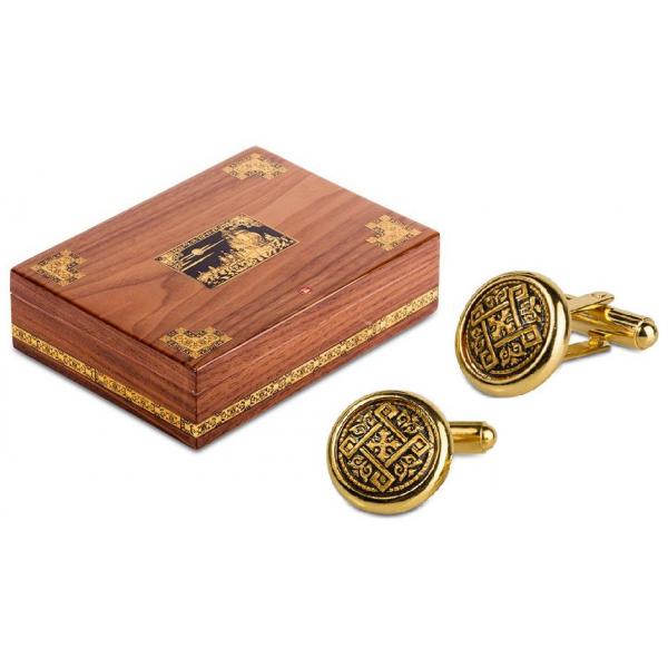 Set Humidor Wiston Churchill by Credan si Butoni Gold Round by Credan [1]