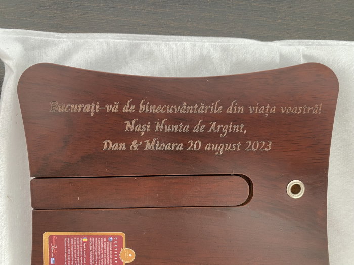 Icoana Cina cea de Taină placata Aur si Argint 925 Ortodoxa 32 cm x 24 cm - Meteora -  Made in Grecia [8]