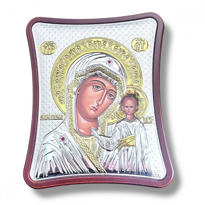 Icoană Ag925 Maica Domnului  12,5x15,5 cm [1]