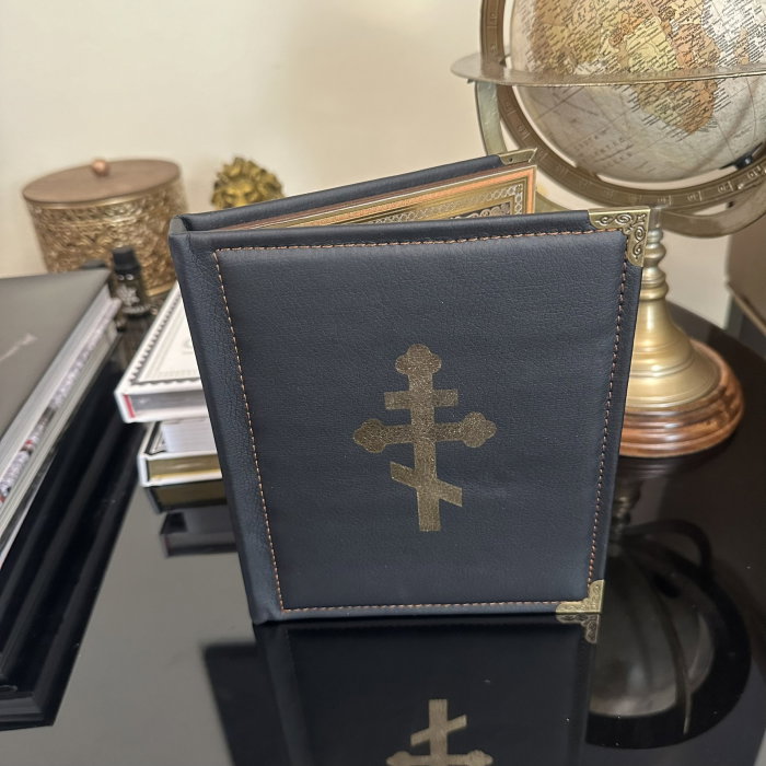Icoana Dubla Carte 3D Fecioara Maria Ielusalem si Iisus Hristos 19 X 16 cm [9]