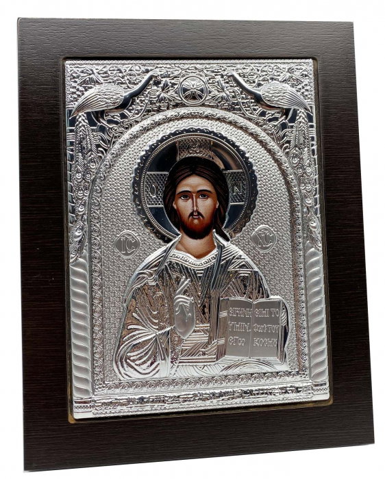 Icoana Iisus Hristos placata cu Argint [1]