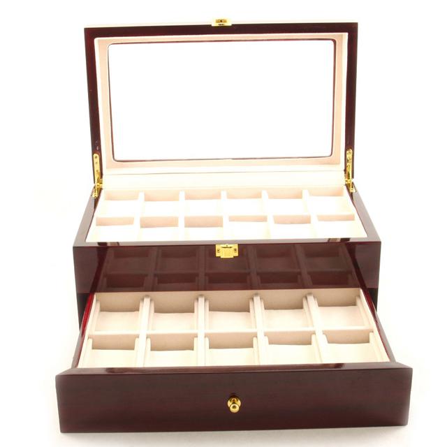 Cutie 22 ceasuri Red Wood Luxury [1]