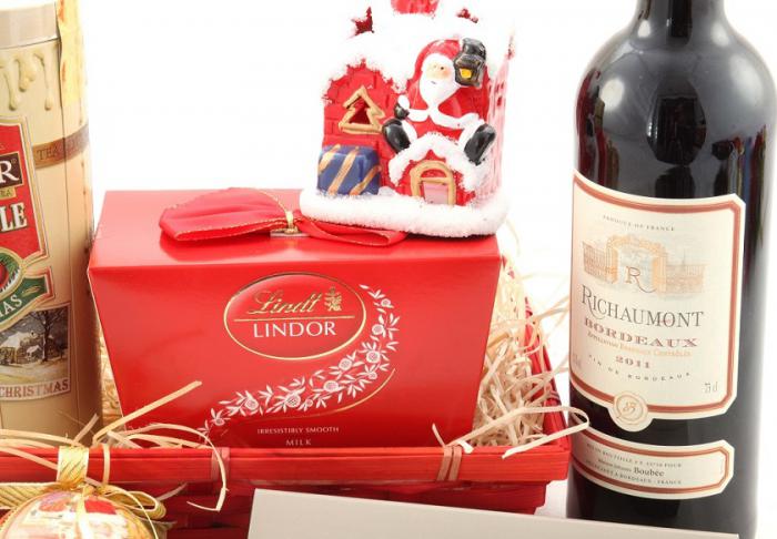 Coş Cadou Craciun Red Santa [4]