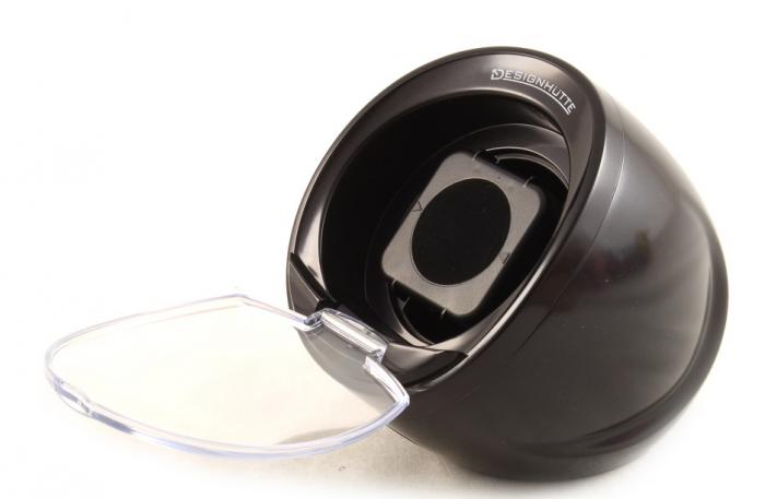 Watch Winder by Designhutte seria Optimus Black - Made in Germany [4]