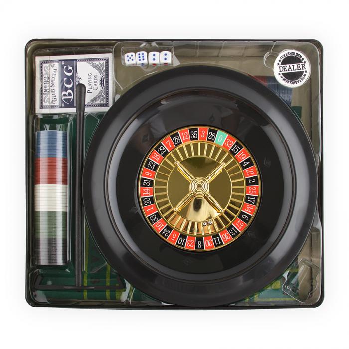 Set cazino "Las Vegas" - 5 Jocuri: ruleta, poker, Black Jack, craps, poker dice [4]