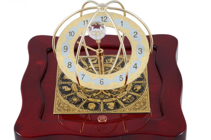 Set Ceas Zodiac Gold Plated by Credan si Butoni Gold Round by Credan [2]