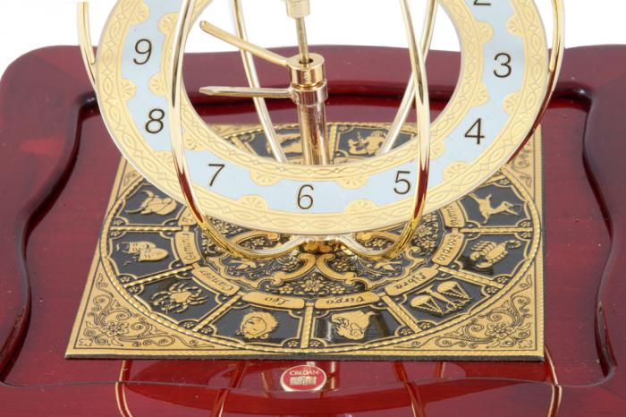 Set Ceas Zodiac Gold Plated by Credan si Butoni Gold Round by Credan [3]
