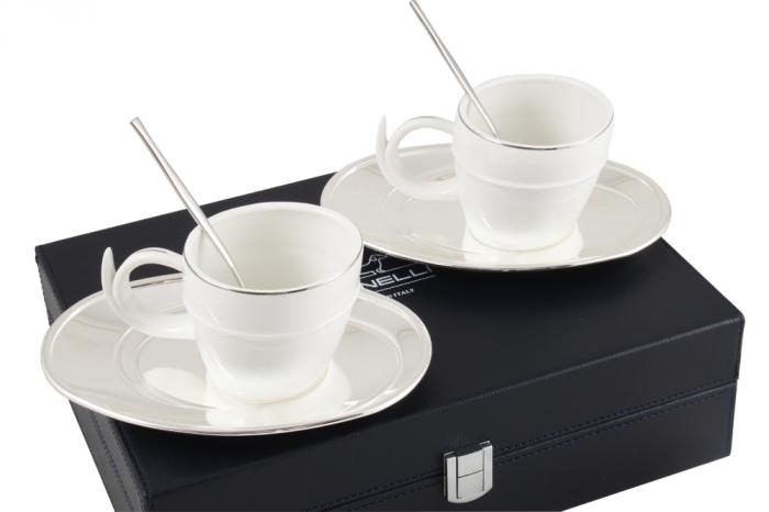 Silver Coffee Set for Two Chinelli - made in Italy [5]