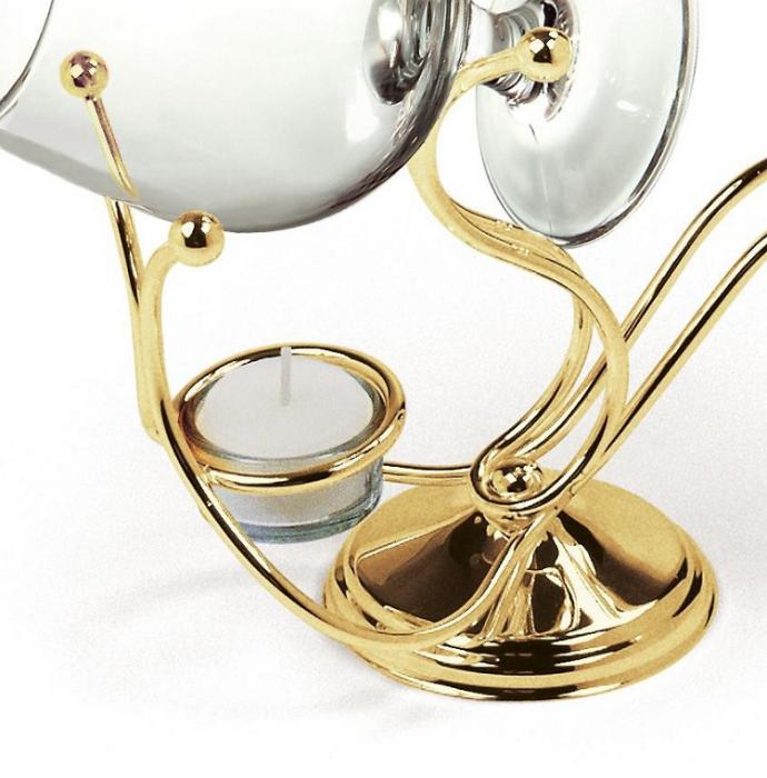 Încălzitor de cognac placat cu aur by Chinelli - Made in Italy [2]