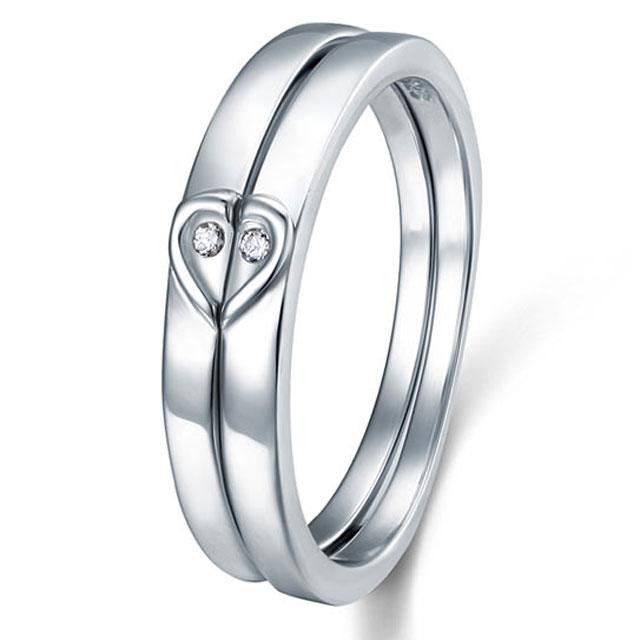 Inel Borealy Argint 925 Doble Heart Marimea 6 [2]