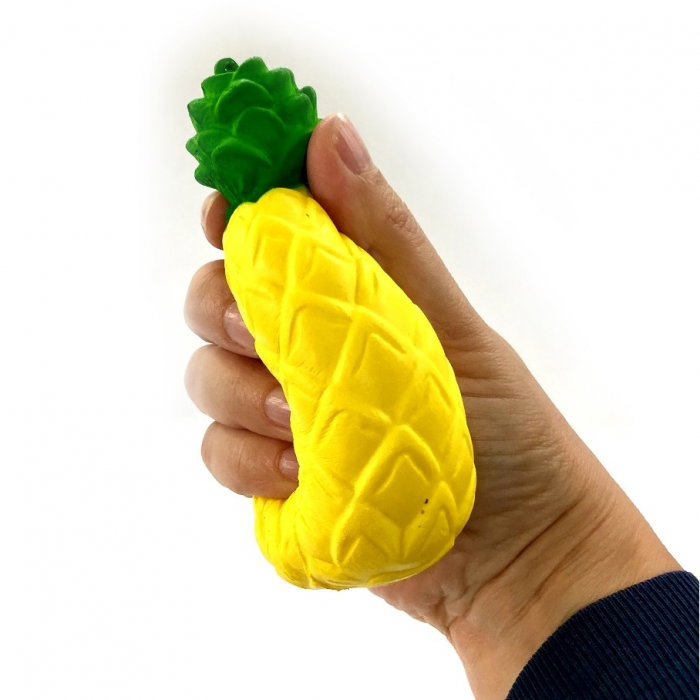 Jucarie Squishy - Ananas mare si mic breloc [2]