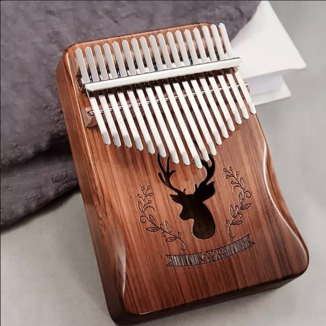 Kalimba Instrument muzical mini pian cu 17 note (18 cm x 13 cm) [2]