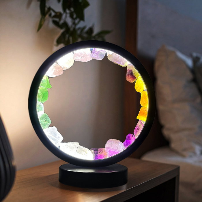 Lampa Echilibrare Chakre Cristale Naturale [3]