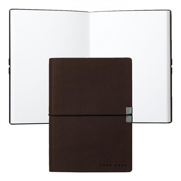 Set Leather Wallet Bank Note Brown S.T. Dupont si Note Pad Burgundy Hugo Boss [5]