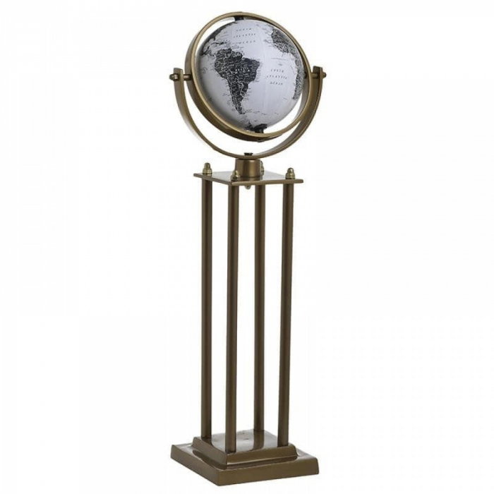 Luxury Tall Globe White Gold 14x20x53cm [1]