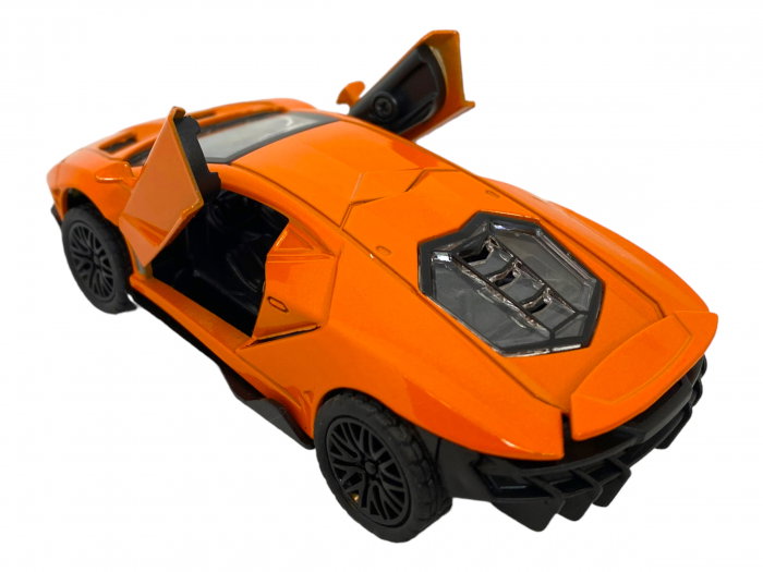 Masinuta Metalica Lamborghini (cu usi ce se deschid) - Jucarie - 13 x 5 cm [2]