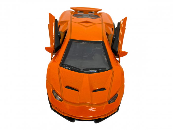 Masinuta Metalica Lamborghini (cu usi ce se deschid) - Jucarie - 13 x 5 cm [3]