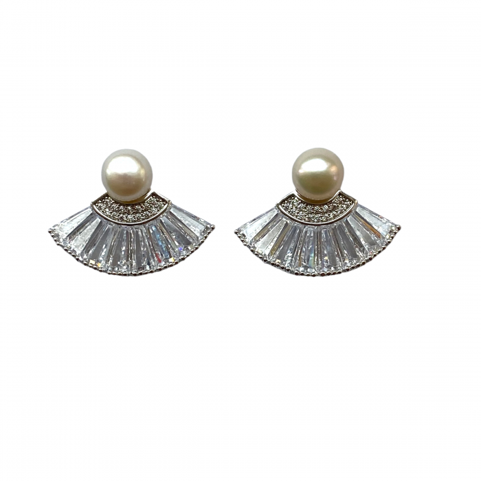 Noble Cercei Pearl Simulated Diamond [2]