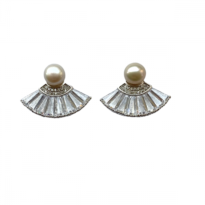 Noble Cercei Pearl Simulated Diamond [1]
