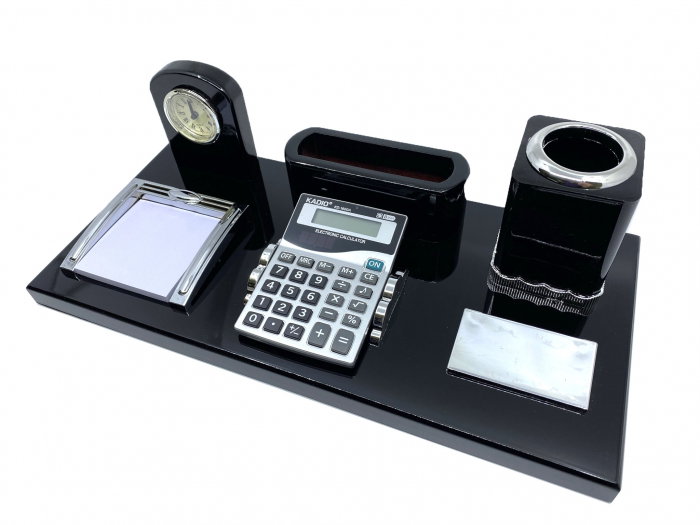 Set Birou Office Business Desk Black Premium [4]