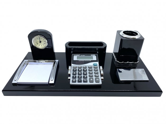 Set Birou Office Business Desk Black Premium [2]