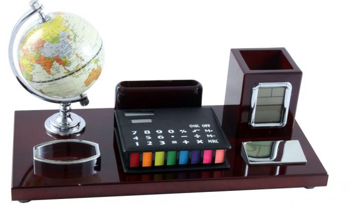Office Business Desk Dark Brown [5]