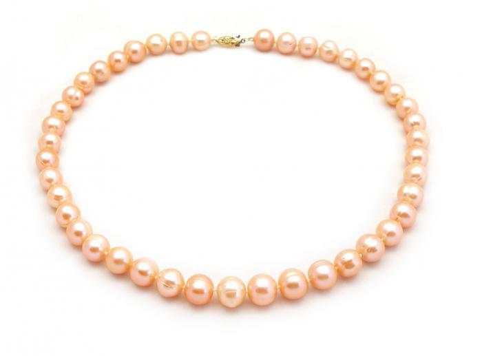 Colier Perle Graduation Gold [1]