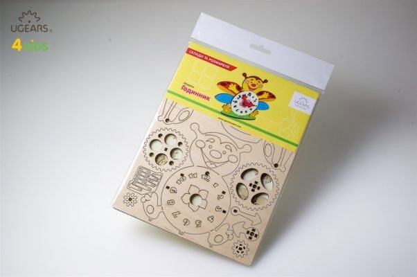 Puzzle din lemn Ceas [4]