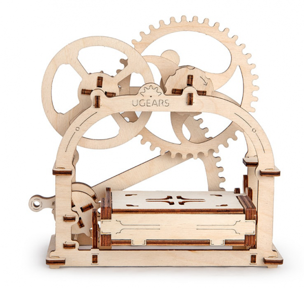 Caseta pentru accesorii birou Puzzle 3D Mecanic [2]