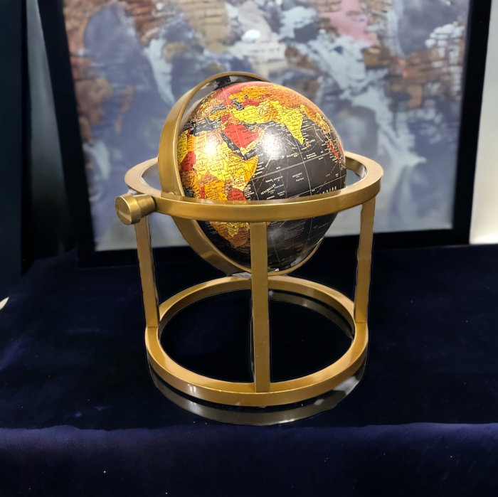 Black Gold Glob Pamantesc Decorativ [4]