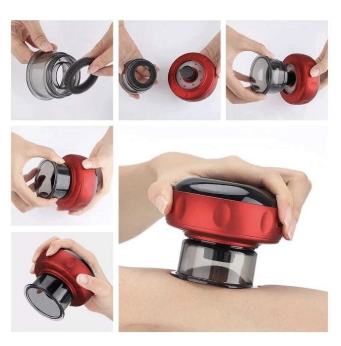 Aparat Smart Masaj Vacuum Anti-Celulită cu Încălzire – Masaj Profesional Acasă [4]