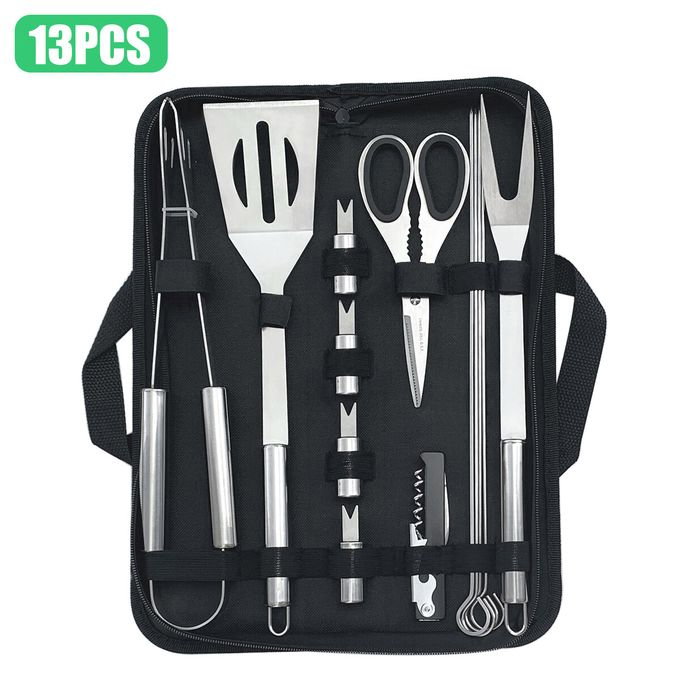 Set 13 ustensile pentru grătar cu husa Barbeque Kit Kitchen [1]
