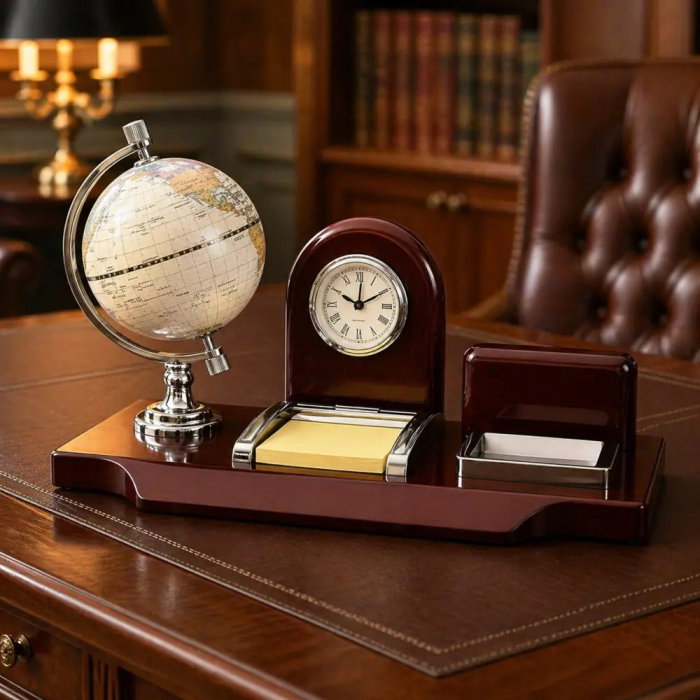 Set Birou Business Desk Antique Clock [1]
