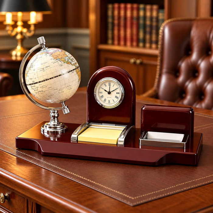 Set Birou Business Desk Antique Clock [1]