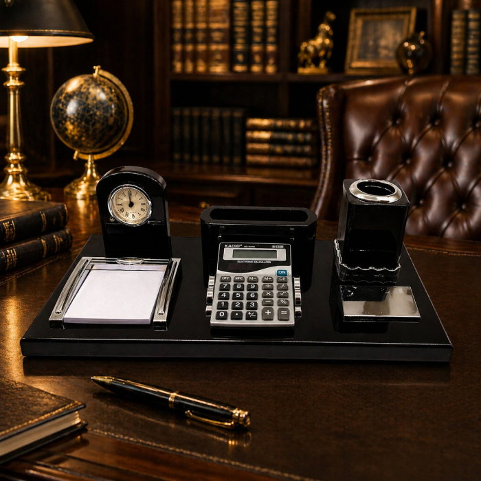 Set Birou Office Business Desk Black Premium [1]