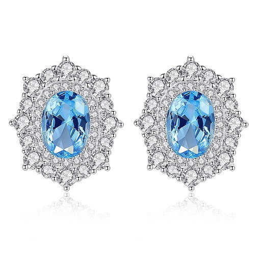 Set Cercei Colier Royal Topaz Blue [4]