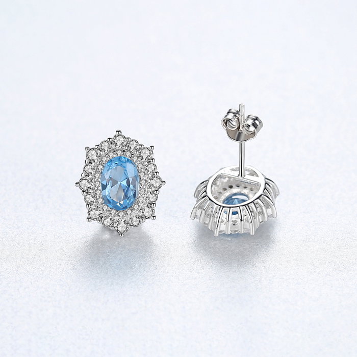 Set Cercei Colier Royal Topaz Blue [7]