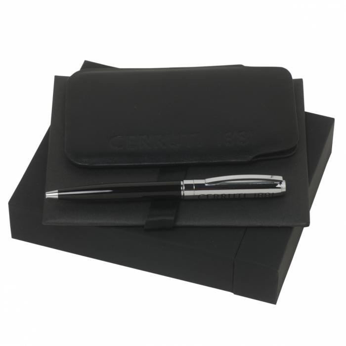 Cadou Husă Telefon piele naturala şi Pix Genesis Cerruti 1881 Desk [1]